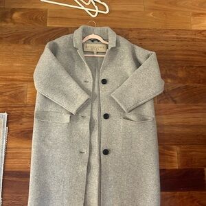 Burberry Classic Gray Trench Coat